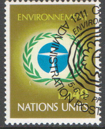 United Nations Geneva Scott 25 Used